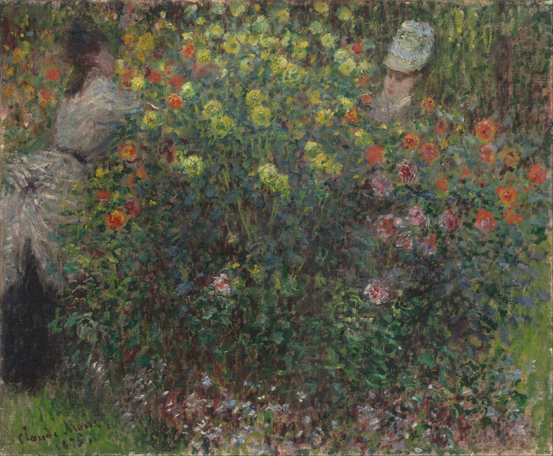 Dames dans les fleurs W383 – Claude Monet