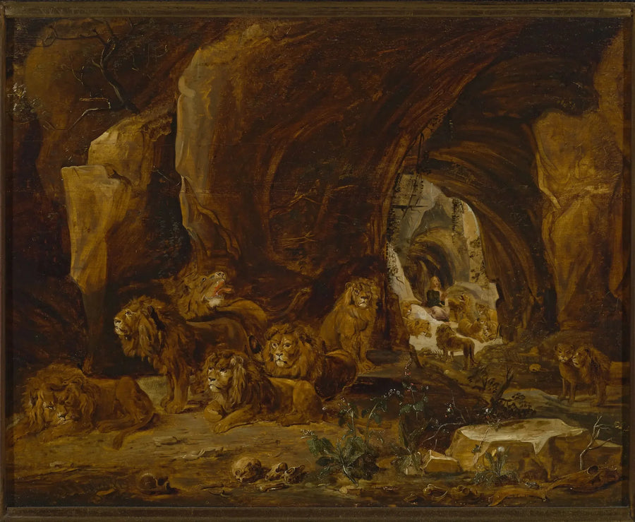 Daniel avec les Lions - David Teniers le Jeune