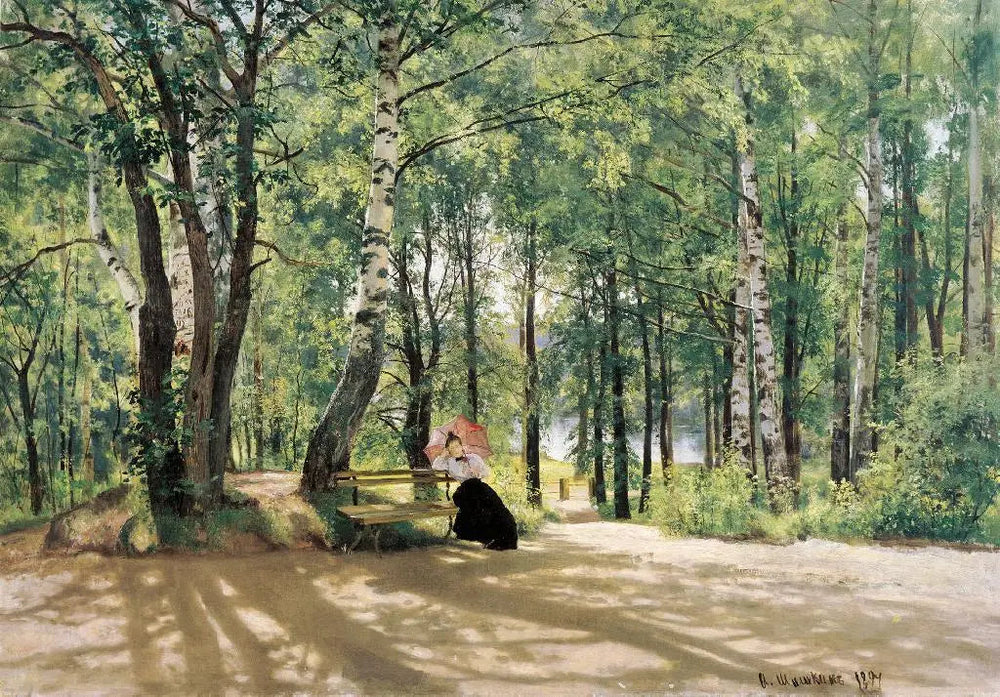 Dans la datcha (près de la datcha) - Ivan Chichkine - Alpha Reproduction