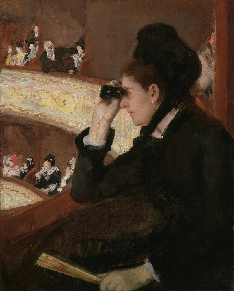 Dans la loge - Mary Cassatt