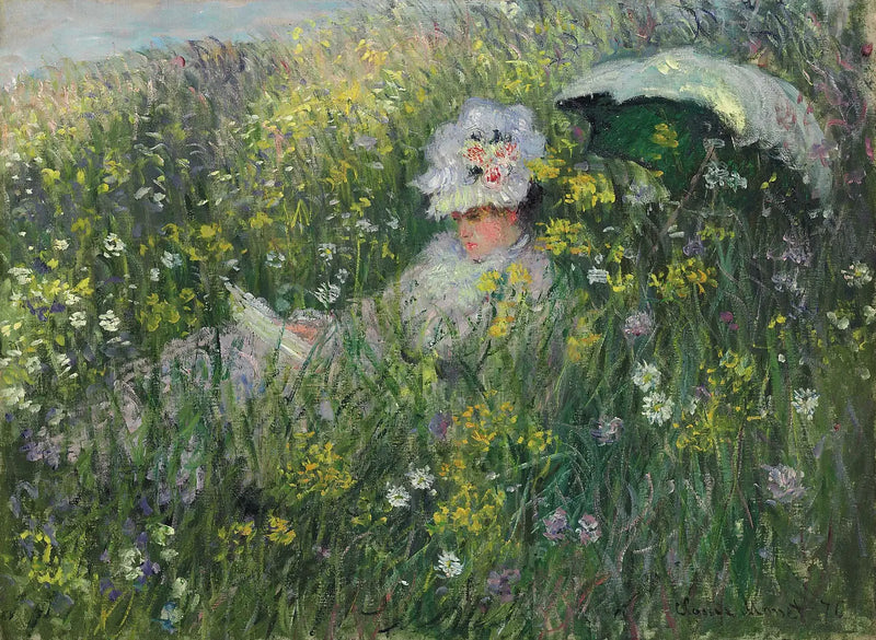 Dans la prairie - Claude Monet