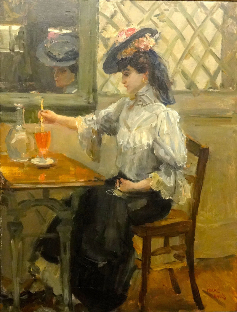 Dans le café - Isaac Israëls