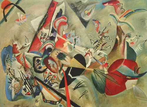 Dans le gris - Vassily Kandinsky