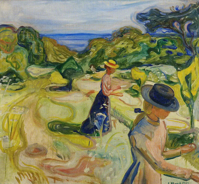 Dans le jardin - Edvard Munch
