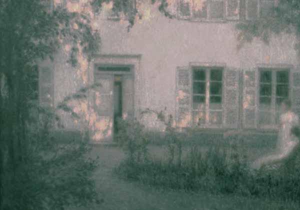 Dans le jardin - Henri Le Sidaner