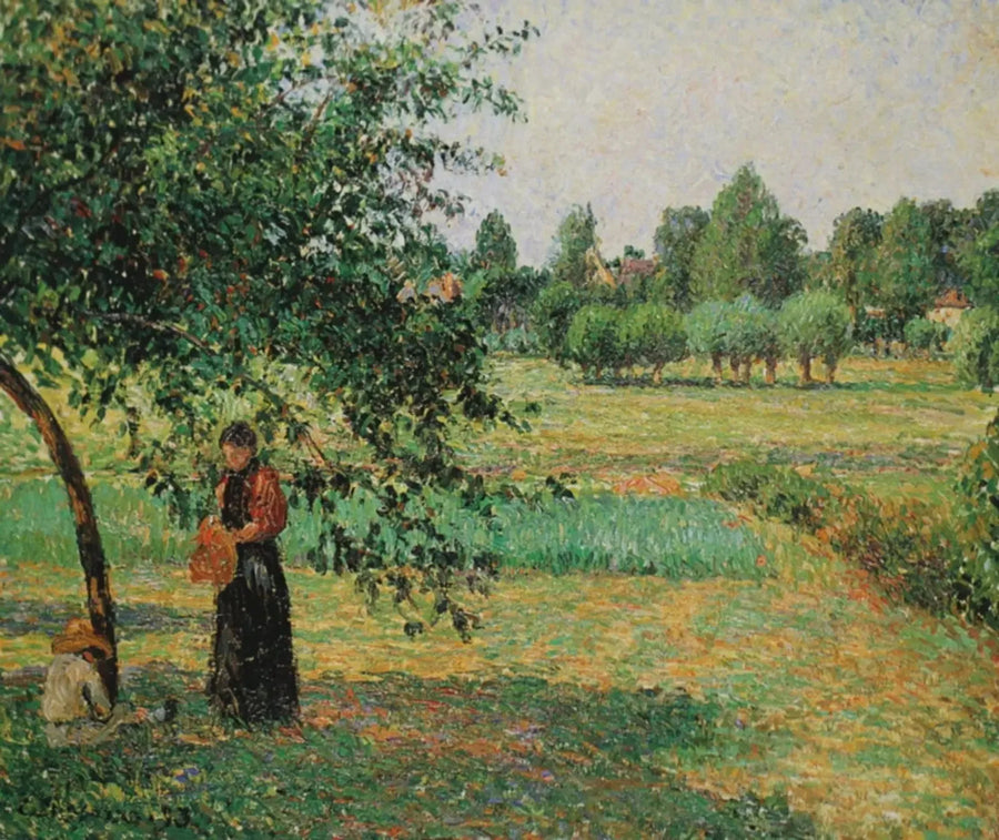 Dans le pré - Camille Pissarro