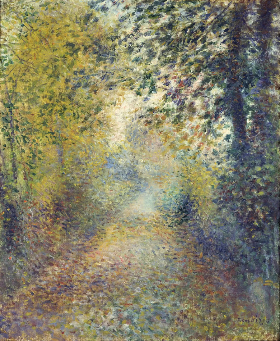 Dans les bois - Pierre-Auguste Renoir