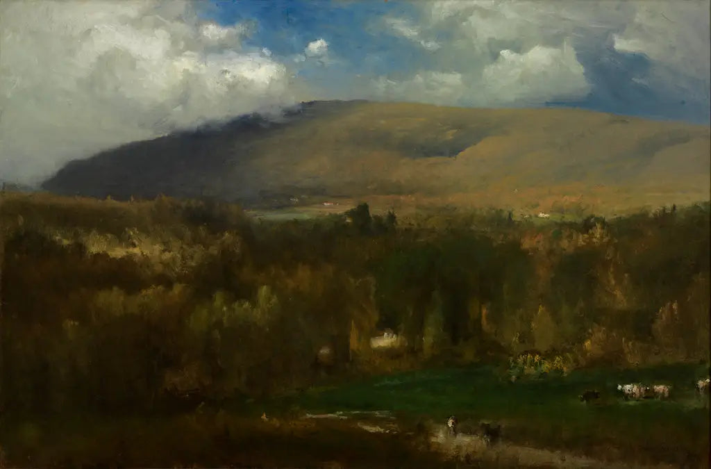 Dans les collines du Berkshire - George Inness - Alpha Reproduction
