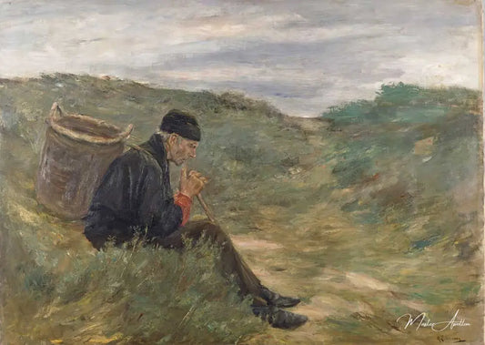 Dans les dunes - Max Liebermann - Reproductions de tableaux et peintures haut de gamme