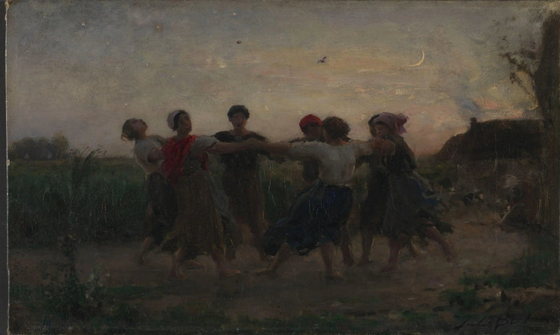 Danse de la Saint-Jean à Courrières - Jules Breton