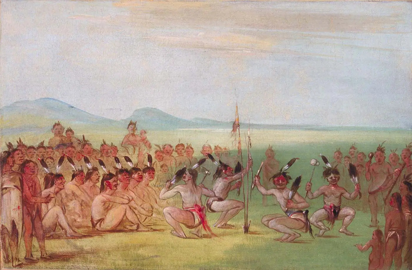 Danse de l’aigle Choctaw - George Catlin - Alpha Reproduction
