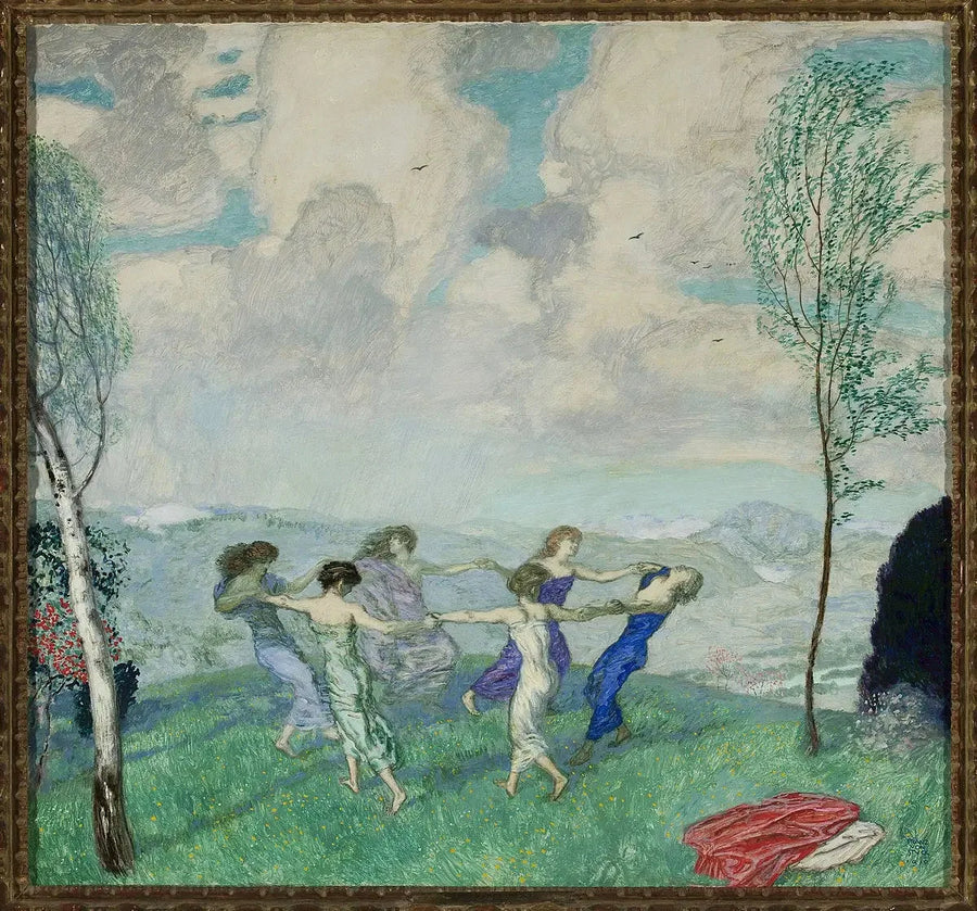 Danse en Cercle - Franz Von Stuck