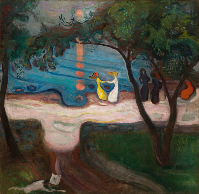 Danse sur la plage - Edvard Munch