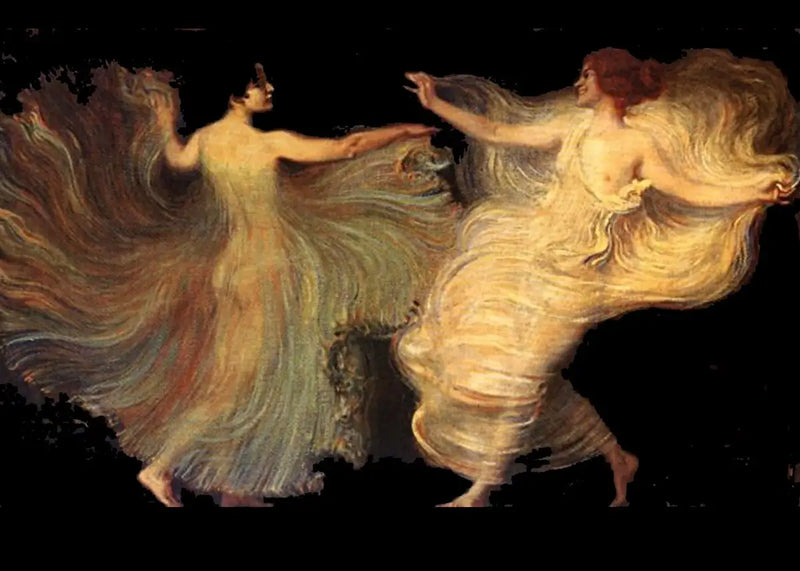 Danseurs - Franz Von Stuck