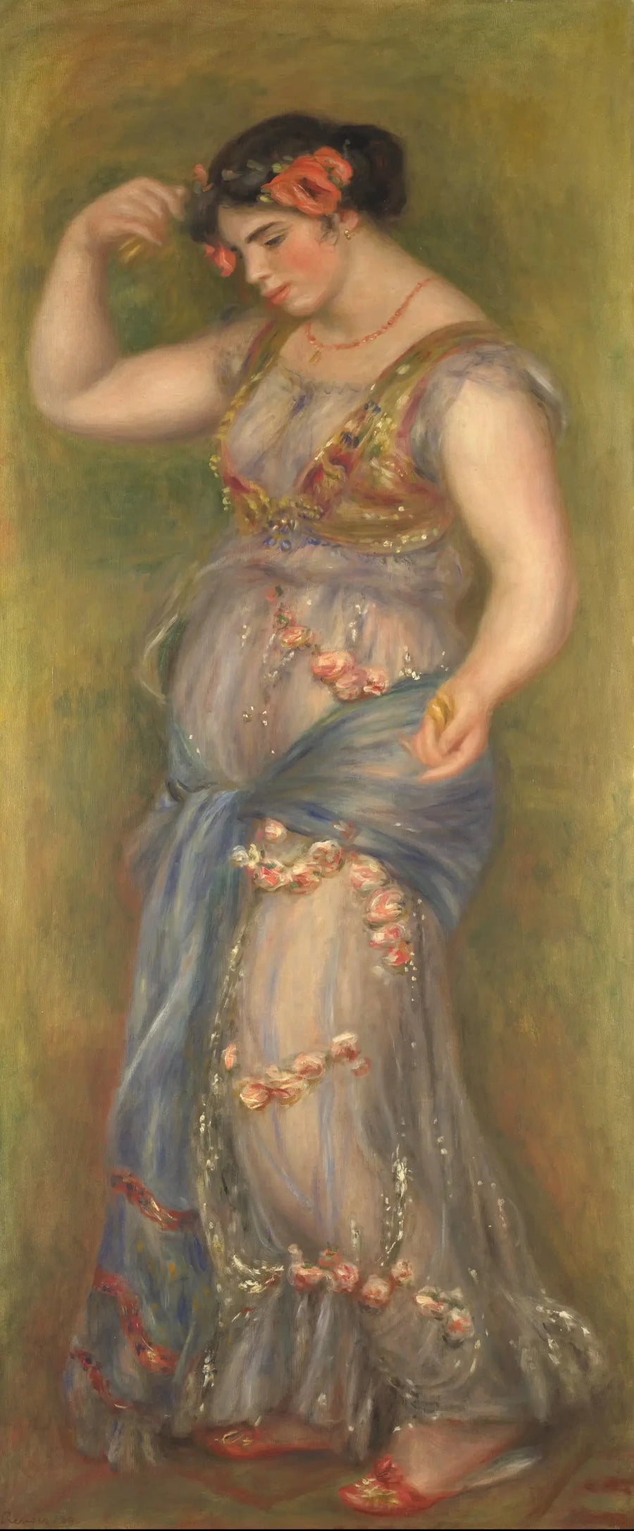 Danseuse aux castagnettes, 1909 – Pierre-Auguste Renoir