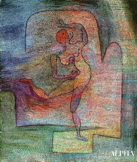 Danseuse - Paul Klee - Reproductions de tableaux et peintures haut de gamme