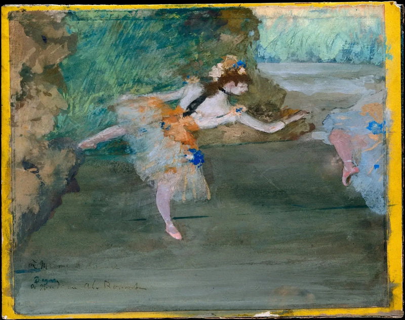 Danseuse sur scène, vers 1877–1880 – Edgar Degas