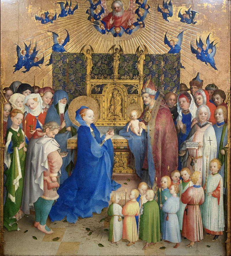 Darbringung im Tempel - Stefan Lochner