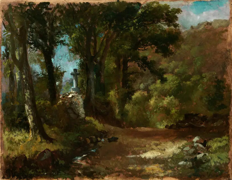 Das Kreuz im Walde - Carl Spitzweg