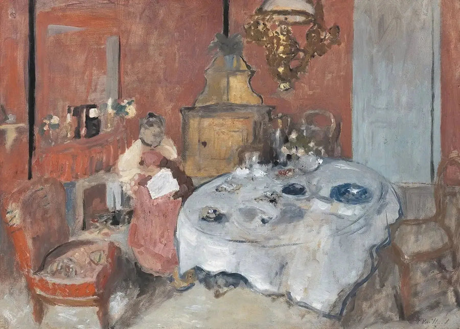 Das Speisezimmer - Édouard Vuillard