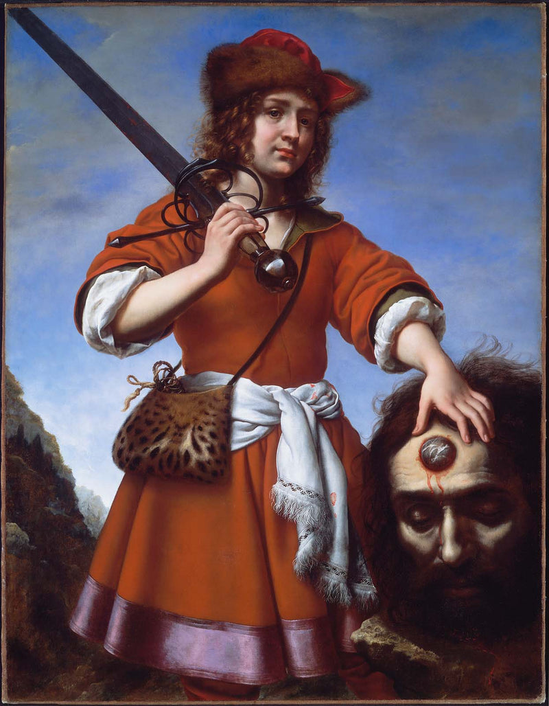 David avec la tête de Goliath - Carlo Dolci