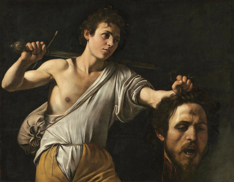David avec la tête de Goliath - Le Caravage