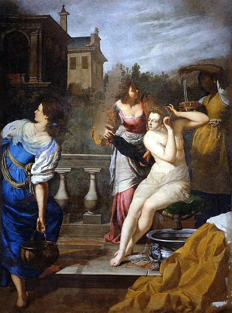 David et Bethsabée - Artemisia Gentileschi
