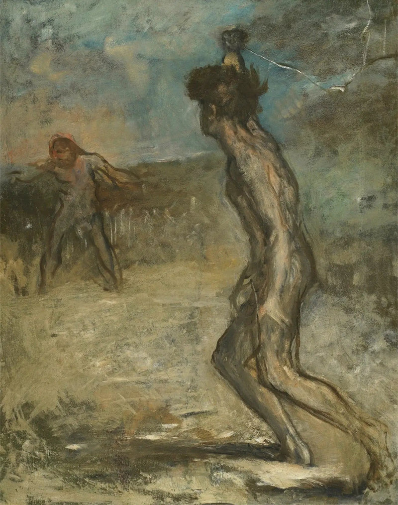 David et Goliath - Edgar Degas
