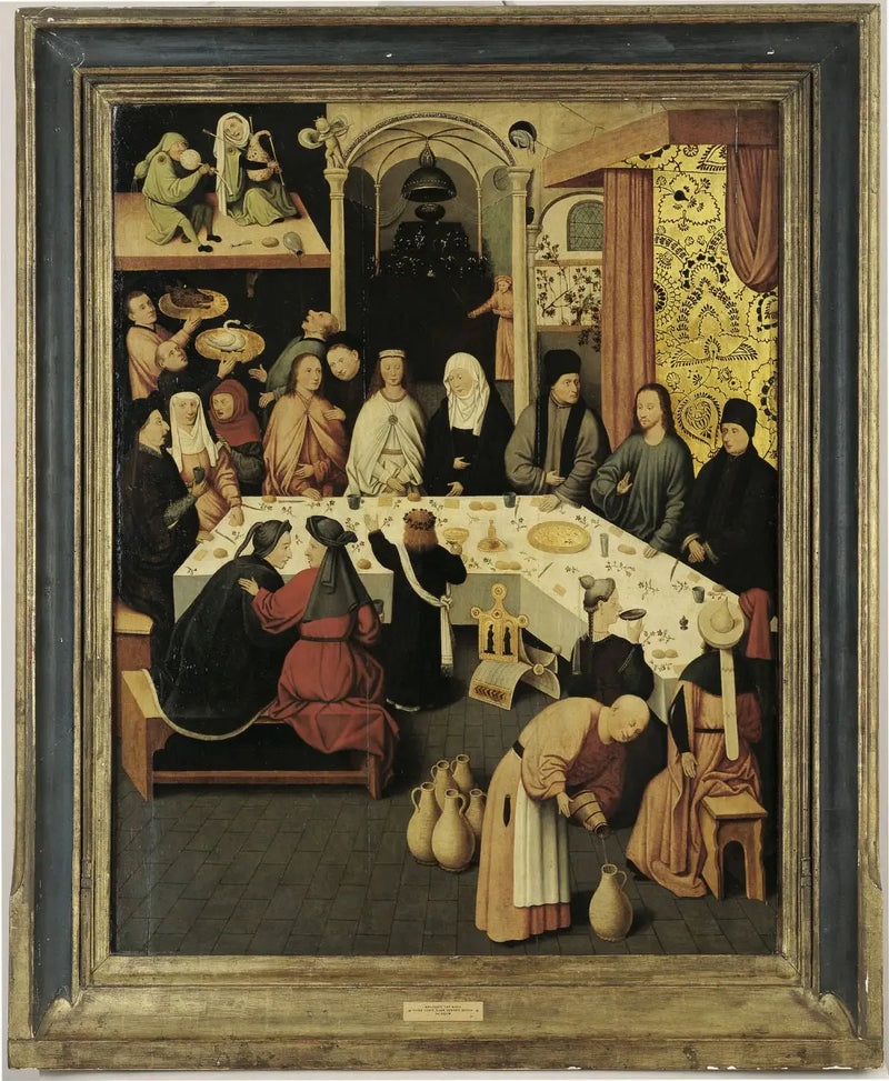 De bruiloft te Kana - Hieronymus Bosch