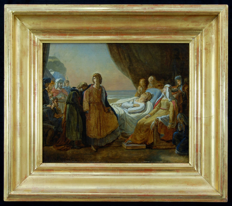 De dood van Lodewijk de Heilige - Ary Scheffer