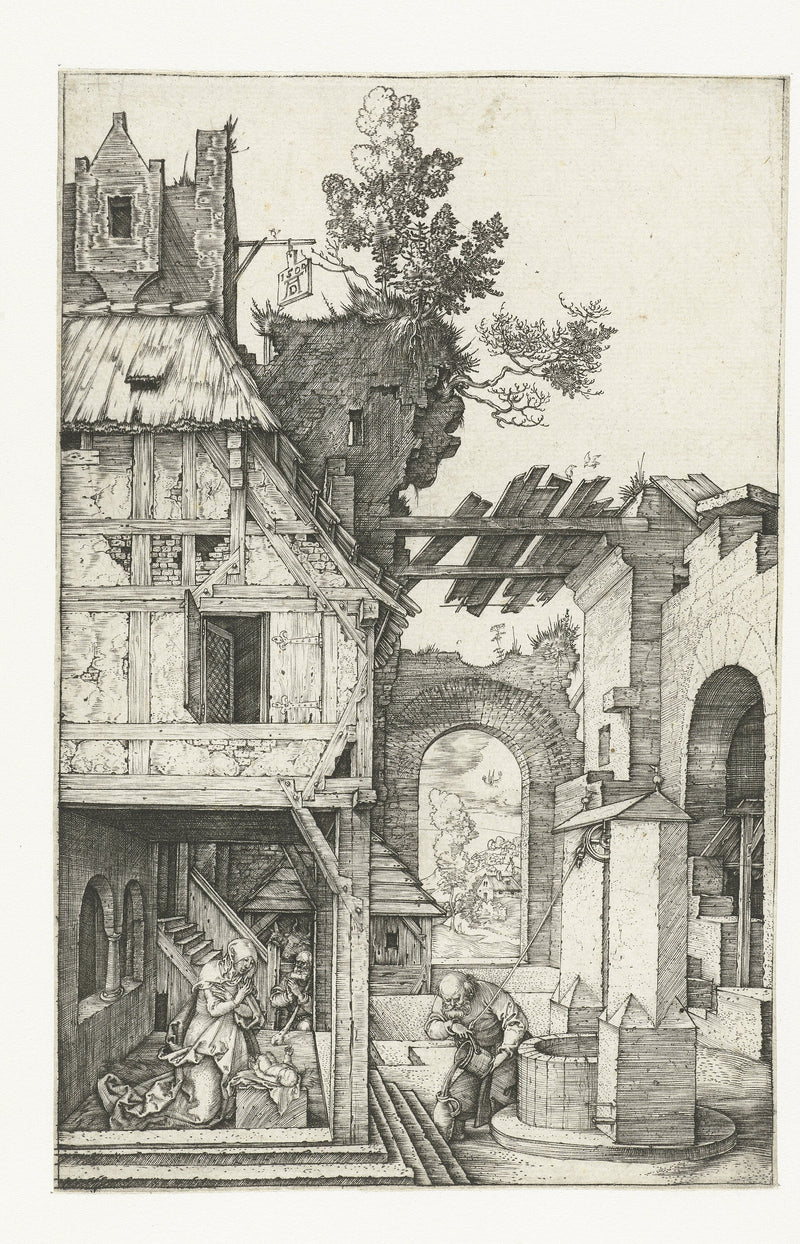 Le Retable Paumgartner : Nativité - Albrecht Dürer