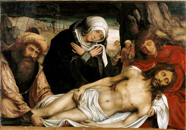 De graflegging van Christus - Quentin Metsys