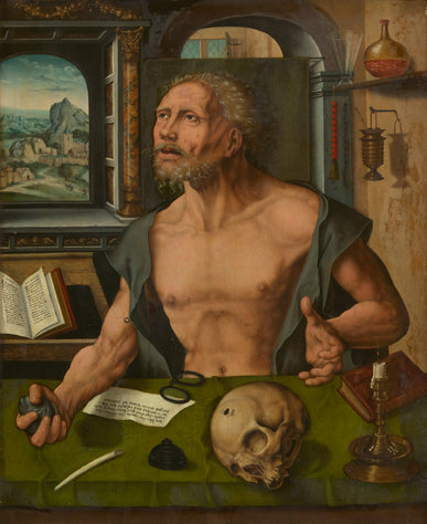 De H. Hiëronymus - Joos van Cleve