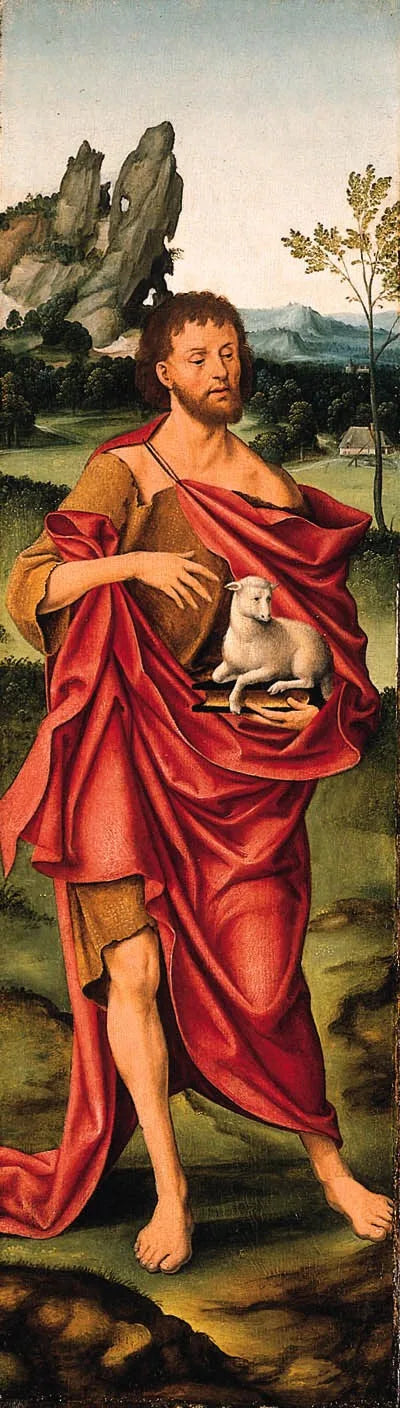 De H. Johannes de Doper - Joos van Cleve