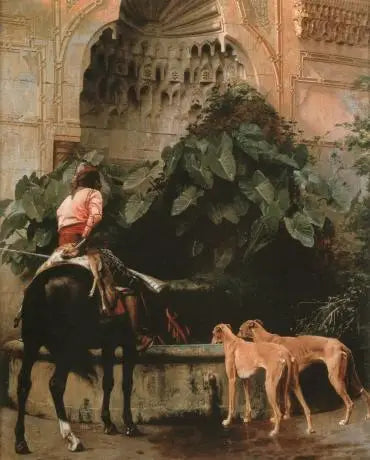 De retour de la chasse - Jean-Léon Gérôme