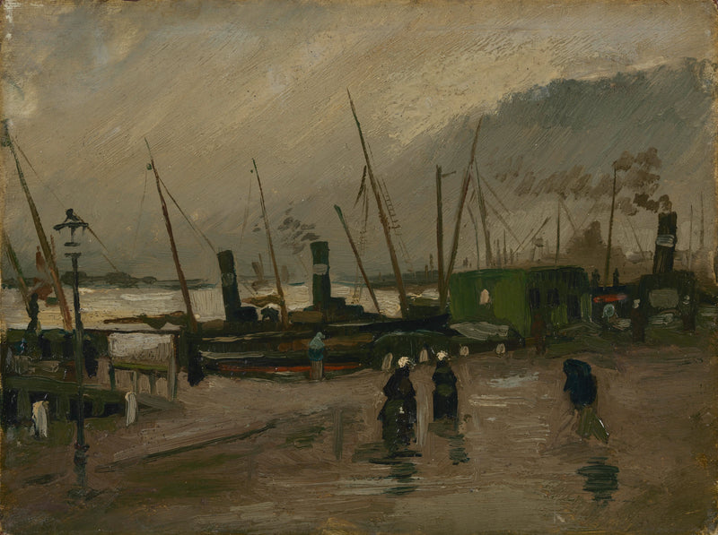 La De Ruijterkade à Amsterdam, F211 – Van Gogh