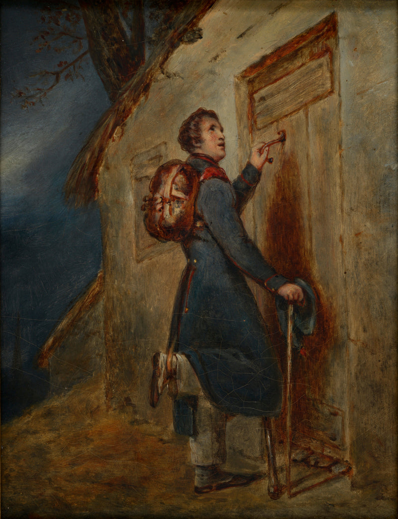 De terugkeer van den jonge invalide - Ary Scheffer