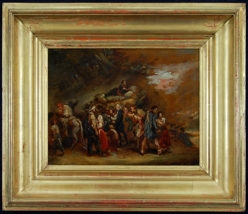 De terugtocht uit den Elzas - Ary Scheffer