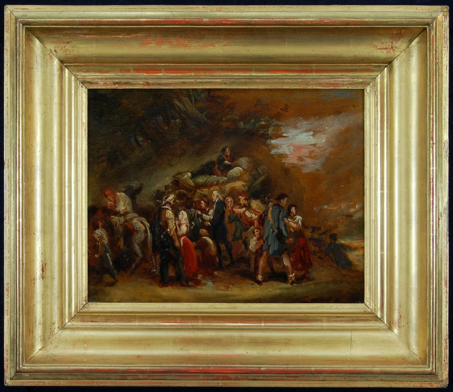 De terugtocht uit den Elzas - Ary Scheffer