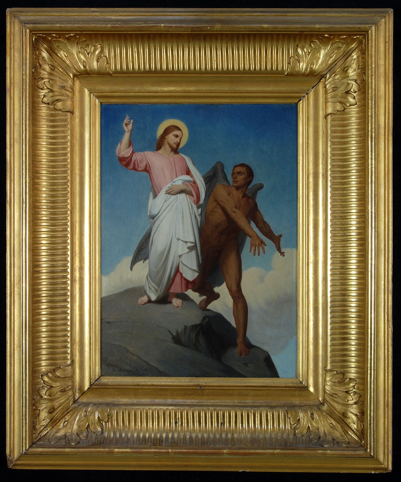 De verzoeking van Christus - Ary Scheffer