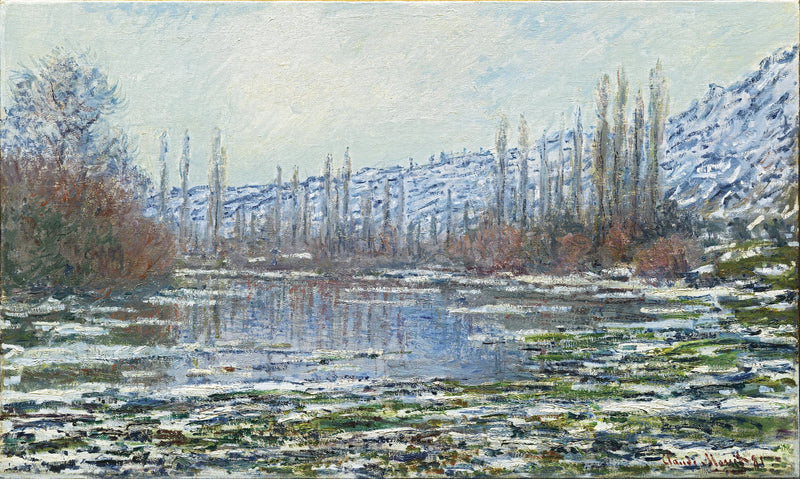 La Débâcle à Vétheuil W566 – Claude Monet