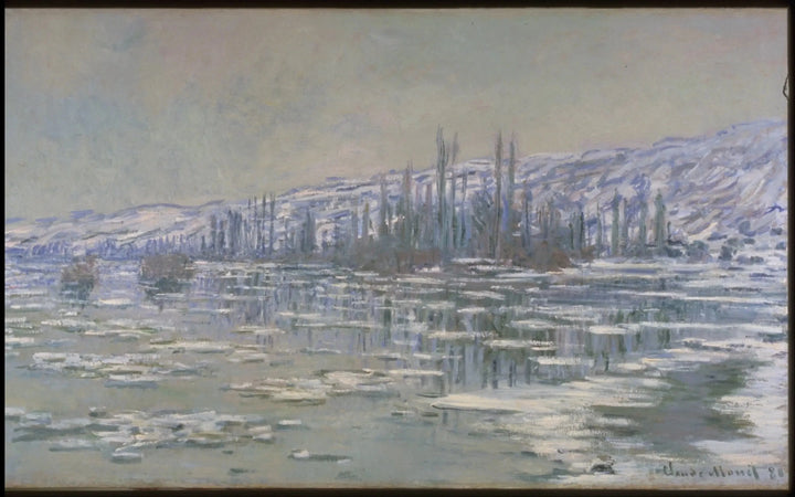 La Débâcle ou Les Glaçons W565 – Claude Monet