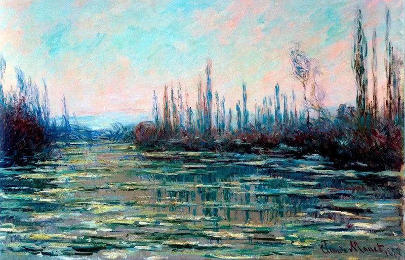 La Débâcle W571 – Claude Monet