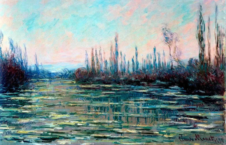 La Débâcle W571 – Claude Monet