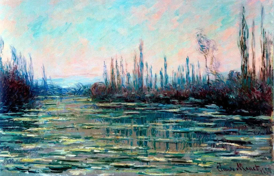La Débâcle W571 – Claude Monet