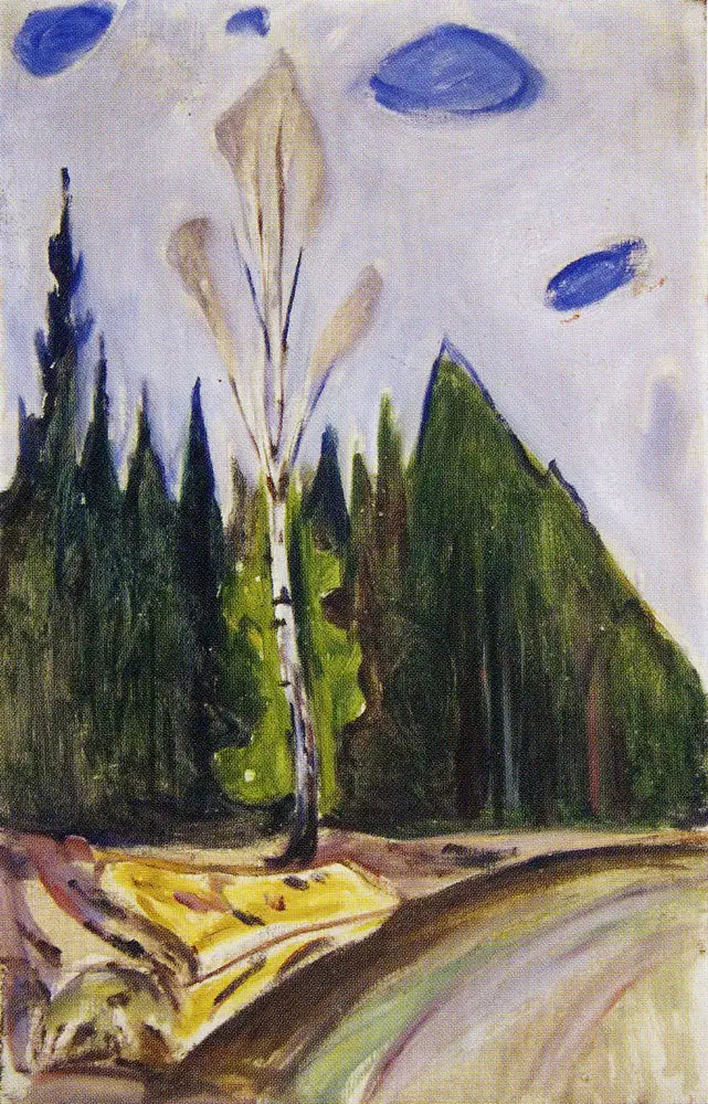 Début du printemps - Edvard Munch