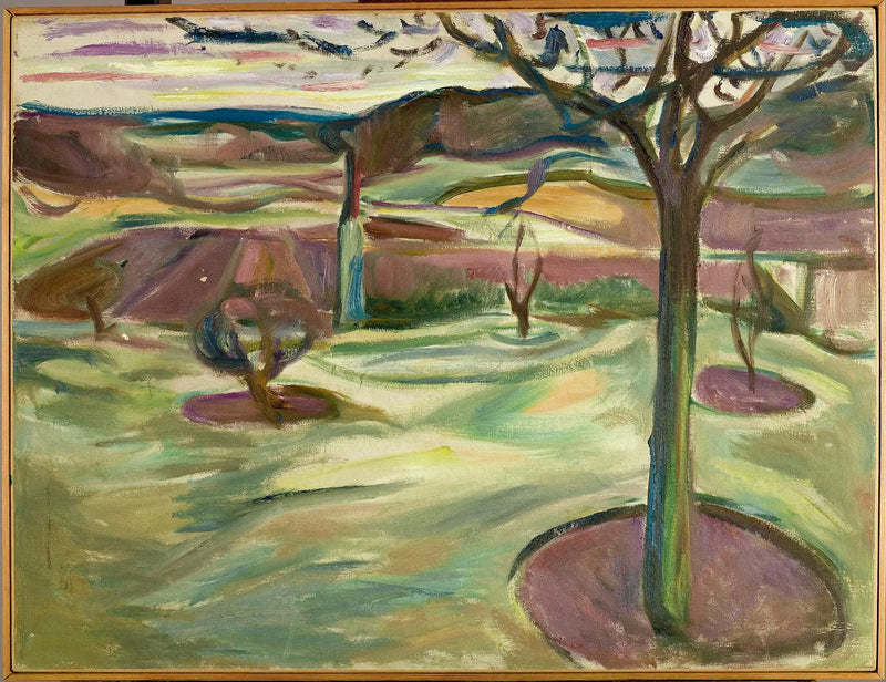 Début du printemps - Edvard Munch