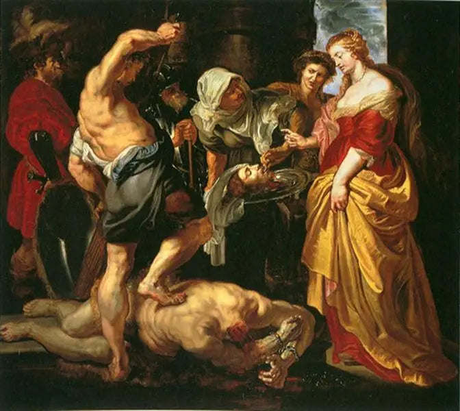 Décapitation de Jean-Baptiste sous le regard de Salomé - Peter Paul Rubens