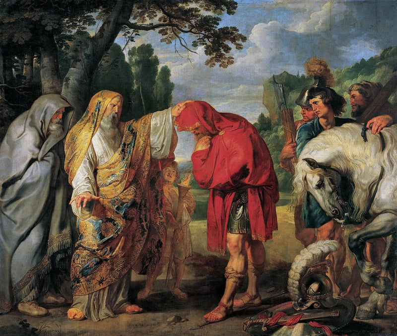 Decius Mus se prépare à la mort - Antoine van Dyck