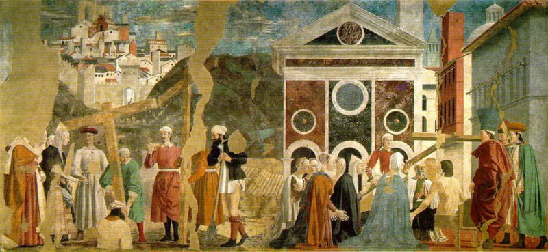 Découverte et preuve de la Vraie Croix - Piero della Francesca